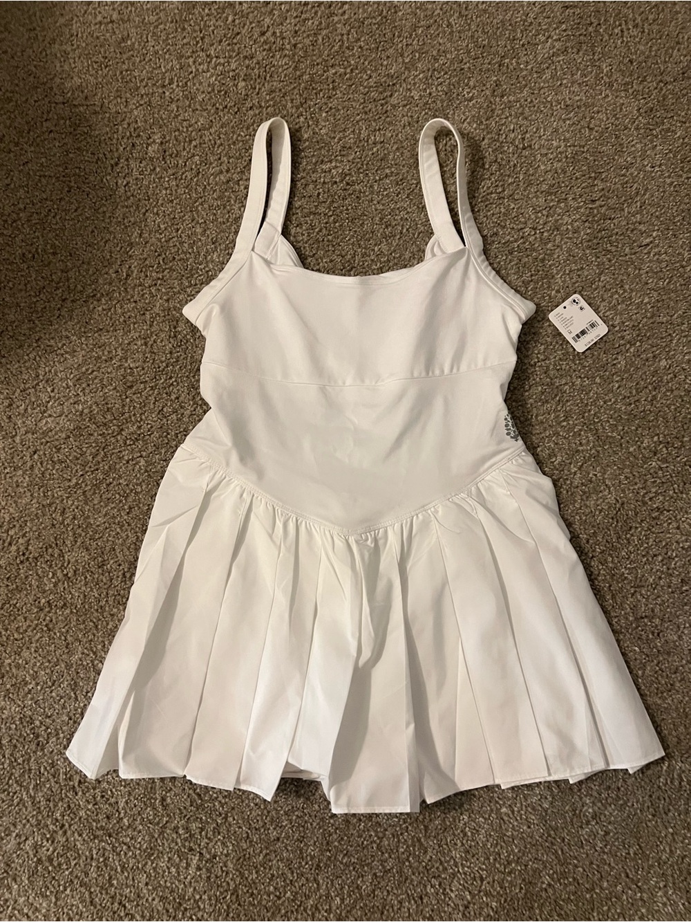 Free People womens white athletic dress-size M